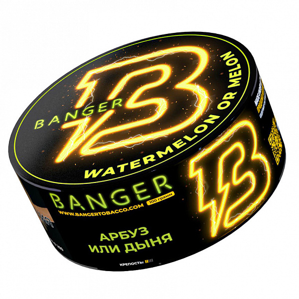 Табак Banger Watermelon or Melon (Арбуз или Дыня) 100 гр в Екатеринбурге