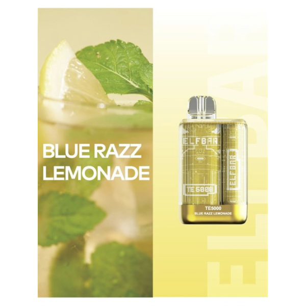 Elfbar TE5000 Blue Razz Lemonade, 5000 тяг в Екатеринбурге