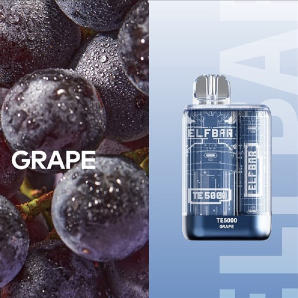 Elfbar TE5000 Grape, 5000 тяг в Екатеринбурге