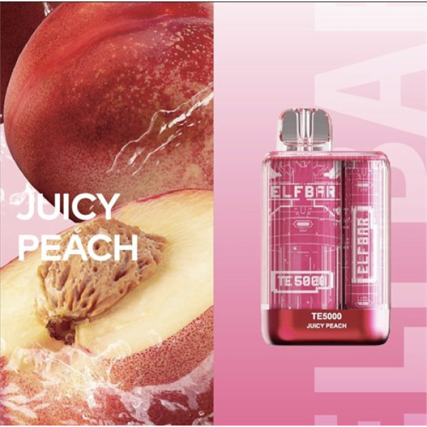 Elfbar TE5000 Juicy Peach, 5000 тяг в Екатеринбурге