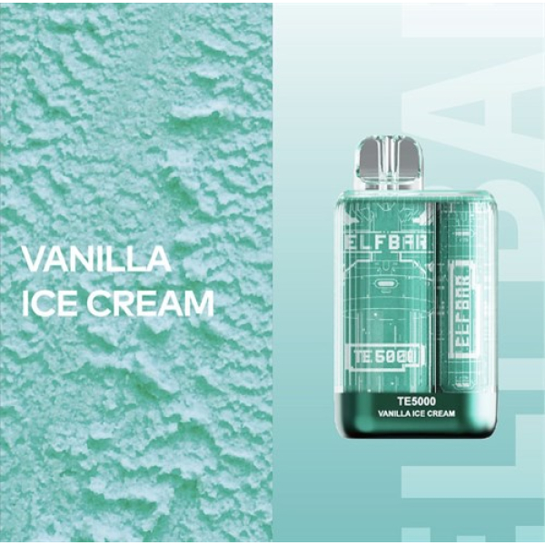 Elfbar TE5000 Vanilla Ice Cream, 5000 тяг в Екатеринбурге