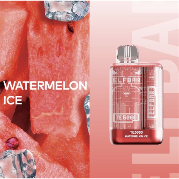 Elfbar TE5000 Watermelon Ice, 5000 тяг в Екатеринбурге
