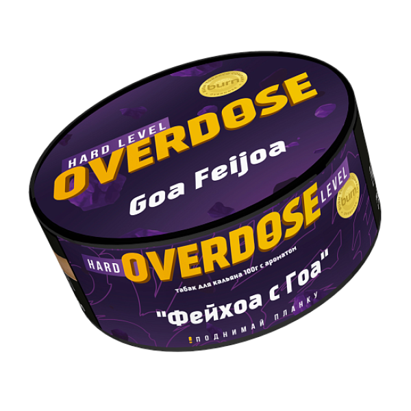 Табак Overdose Goa Feijoa (Фейхоа с Гоа) 100 гр в Екатеринбурге