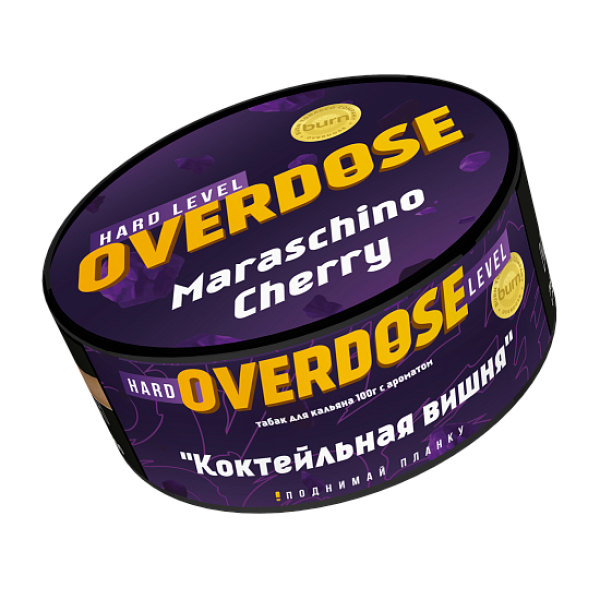 Табак Overdose Maraschino Cherry (Коктейльная вишня) 100 гр в Екатеринбурге
