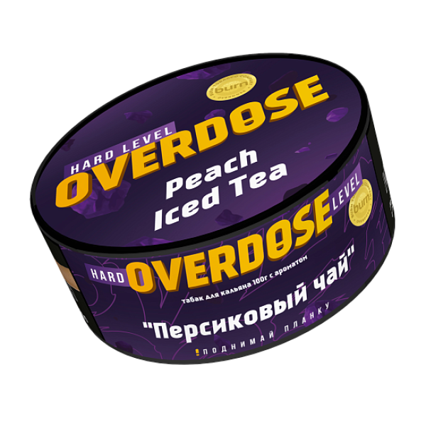 Табак Overdose Peach Iced Tea (Персиковый чай) 100 гр в Екатеринбурге
