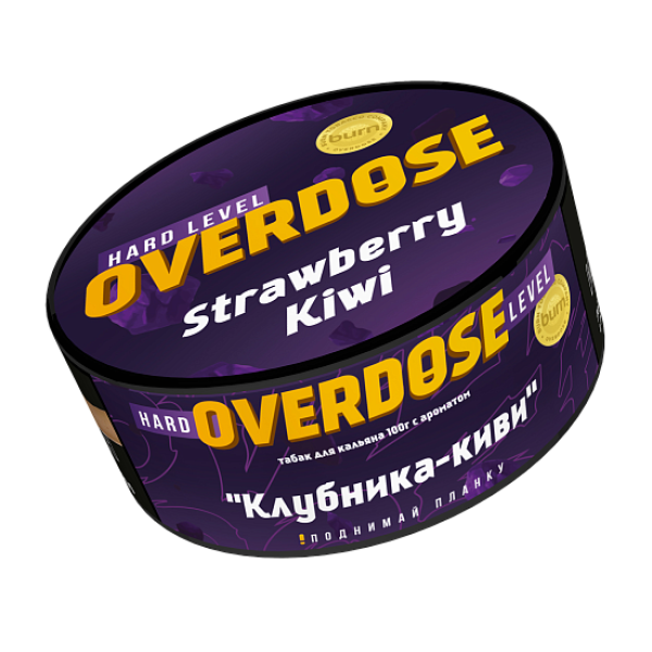 Табак Overdose Strawberry Kiwi (Клубника киви) 100 гр в Екатеринбурге