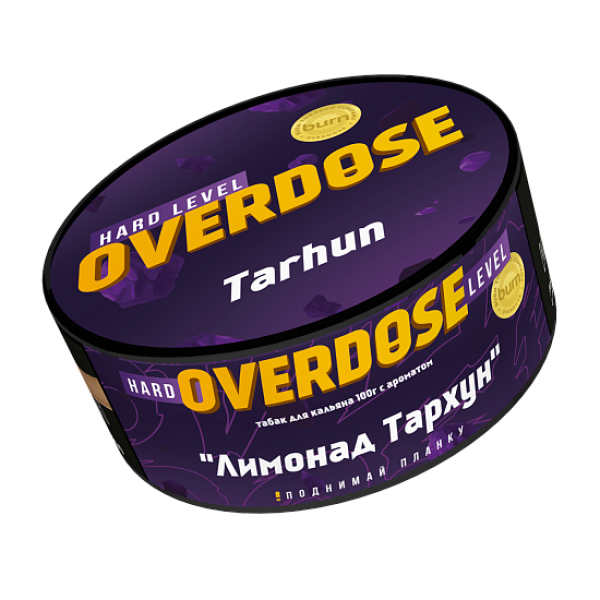 Табак Overdose Tarhun (Лимонад Тархун) 100 гр в Екатеринбурге