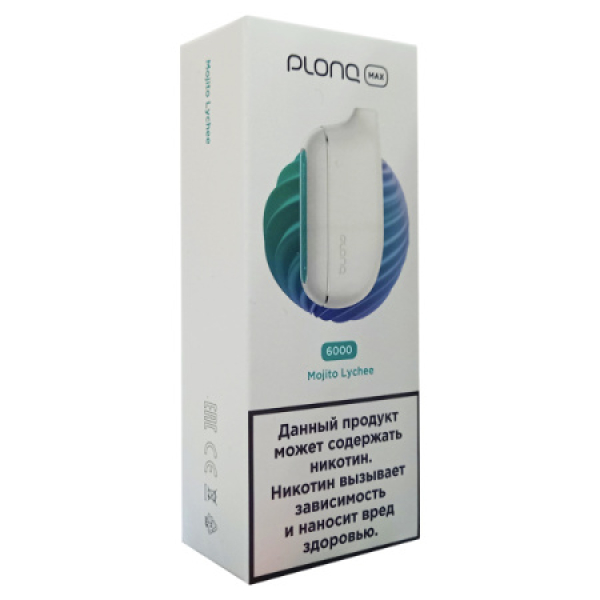 Plonq Max Mojito Lychee 6000 тяг в Екатеринбурге