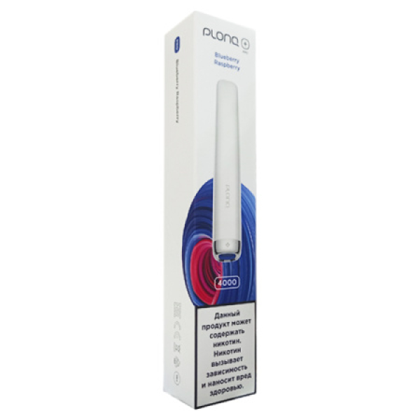 Plonq Plus Pro Blueberry Raspberry 4000 тяг в Екатеринбурге