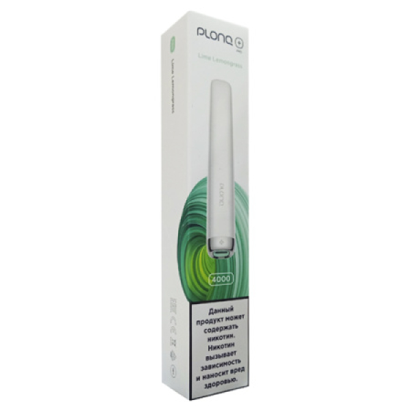 Plonq Plus Pro Lime Lemongrass 4000 тяг в Екатеринбурге