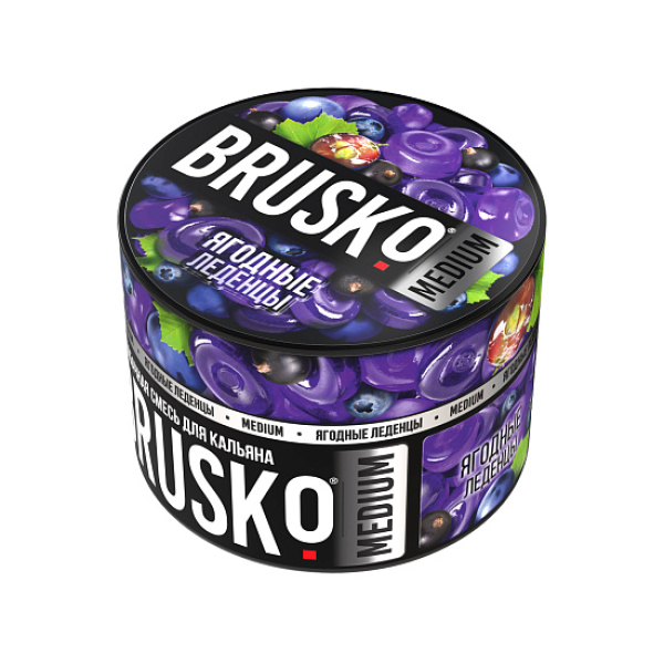 Смесь Brusko Ягодные леденцы 50 гр в Екатеринбурге