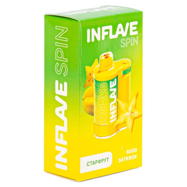 INFLAVE SPIN Старфрут (8000 затяжек) в Екатеринбурге