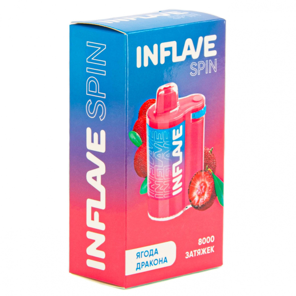 INFLAVE SPIN Ягода Дракона (8000 затяжек) в Екатеринбурге