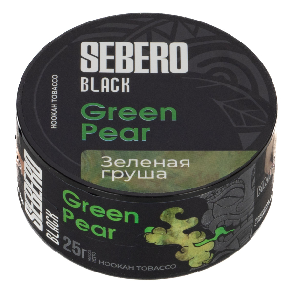 Табак Sebero Black Green Pear  25 грамм в Екатеринбурге