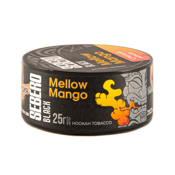 Табак Sebero Black Mellow Mango  25 грамм в Екатеринбурге