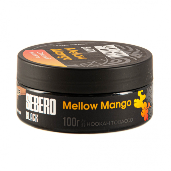 Табак Sebero Black Mellow Mango  100 грамм в Екатеринбурге