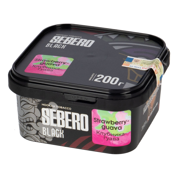 Табак Sebero Black Strawberry Guava  200 грамм в Екатеринбурге