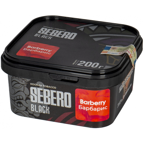 Табак Sebero Black Barberry  200 грамм в Екатеринбурге