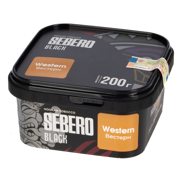 Табак Sebero Black Western  200 грамм в Екатеринбурге