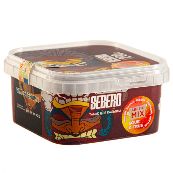 Табак Sebero Arctic Mix Sour citrus  200 грамм в Екатеринбурге