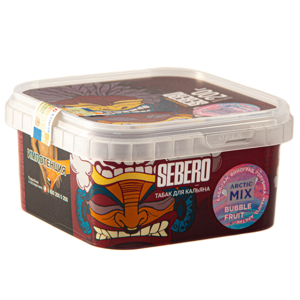 Табак Sebero Arctic Mix Bubble fruit  200 грамм в Екатеринбурге