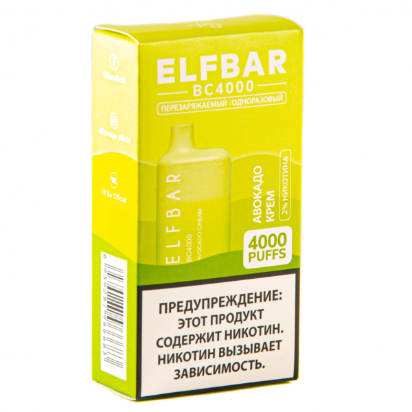 ELF BAR Avocado Cream (4000 затяжек) 20 мг в Екатеринбурге