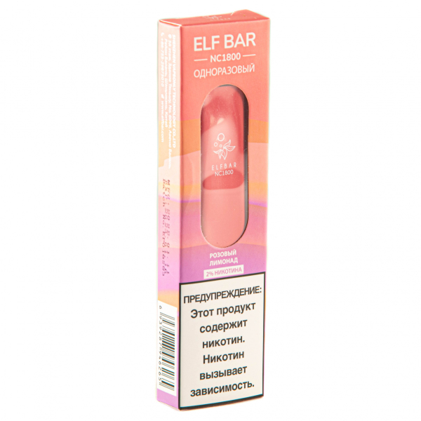ELF BAR NC Pink Lemonade (1800 затяжек) 20 мг в Екатеринбурге