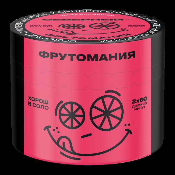 Табак Северный Фрутомания  40 грамм в Екатеринбурге