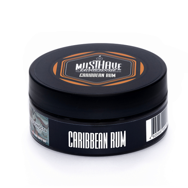 Табак MUST HAVE CARIBBEAN RUM  125 грамм в Екатеринбурге