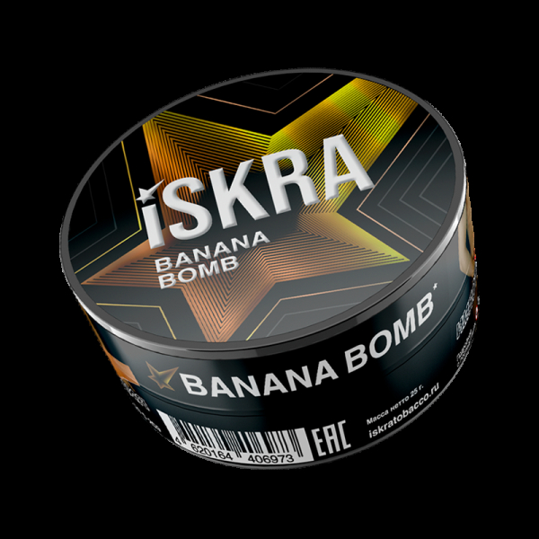 Табак ISKRA Вanana Bomb  25 грамм в Екатеринбурге