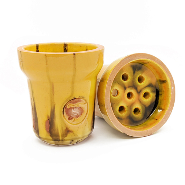 Чаша St Bowls Classic Glaze желтая с полосками в Екатеринбурге