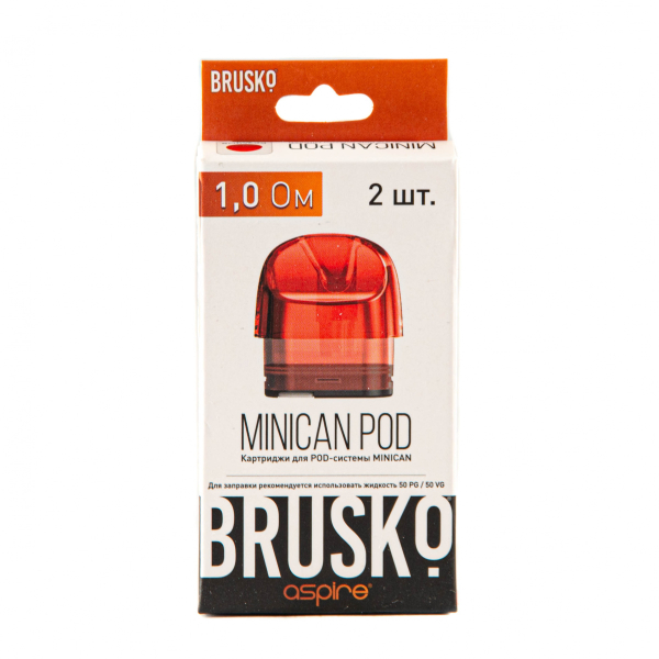 Картридж Brusko Minican красный (2шт.) 1,0 в Екатеринбурге