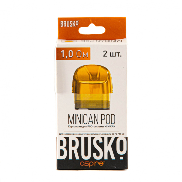 Картридж Brusko Minican жёлтый (2шт.) 1,0 в Екатеринбурге