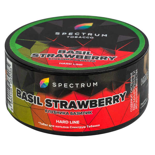 Табак Spectrum Hard Basil Strawberry  25 грамм в Екатеринбурге