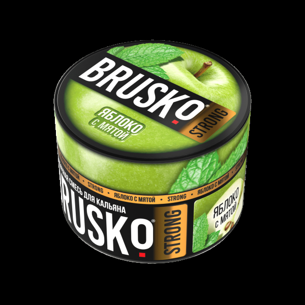 Смесь Brusko Strong яблоко с мятой  50 гр в Екатеринбурге