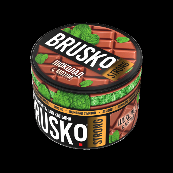 Смесь Brusko Strong шоколад с мятой  50 гр в Екатеринбурге