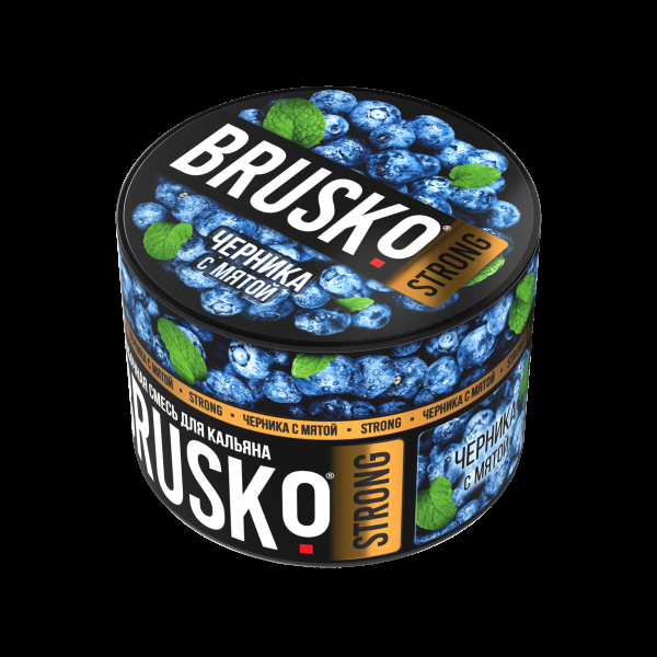 Смесь Brusko Strong черника с мятой  50 гр в Екатеринбурге