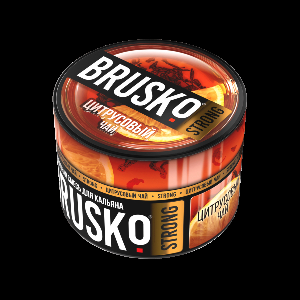 Смесь Brusko Strong цитрусовый чай  50 гр в Екатеринбурге
