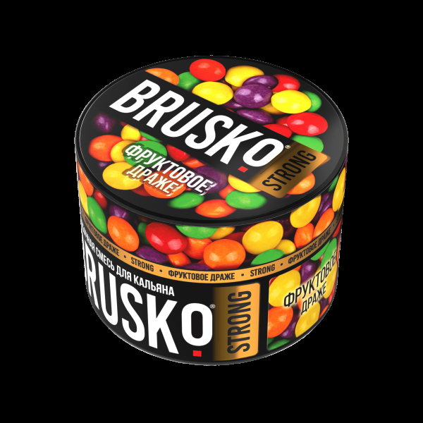 Смесь Brusko Strong фруктовое драже  50 гр в Екатеринбурге