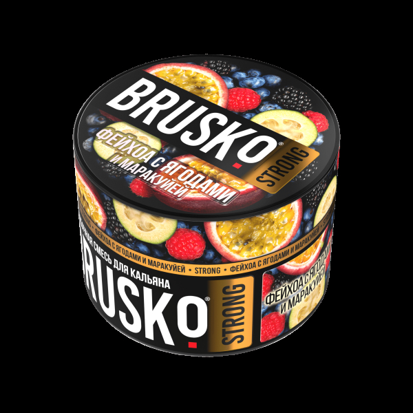 Смесь Brusko Strong фейхоа с ягодами и маракуйей  50 гр в Екатеринбурге