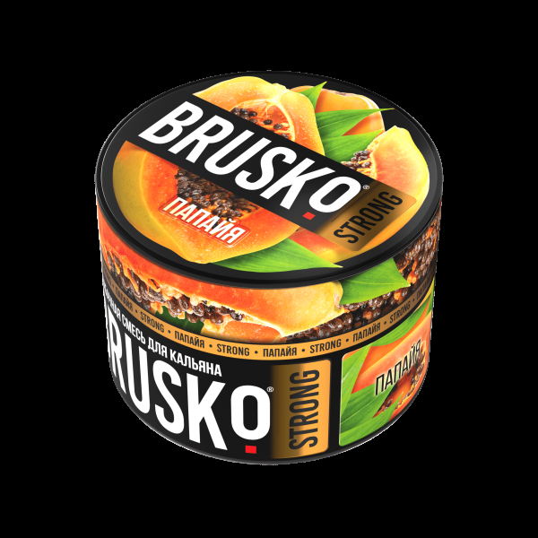 Смесь Brusko Strong папайя  50 гр в Екатеринбурге