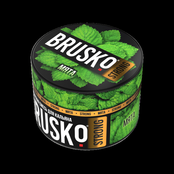 Смесь Brusko Strong мята  50 гр в Екатеринбурге