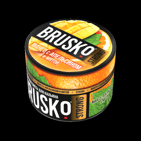 Смесь Brusko Strong манго с апельсином и мятой  50 гр в Екатеринбурге