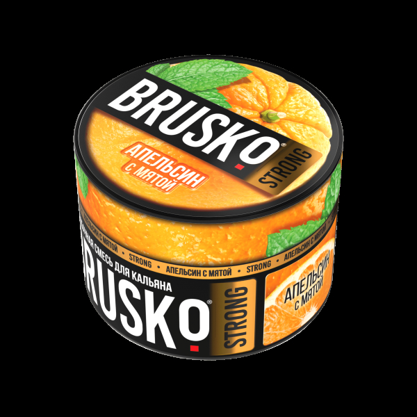 Смесь Brusko Strong апельсин с мятой  50 гр в Екатеринбурге