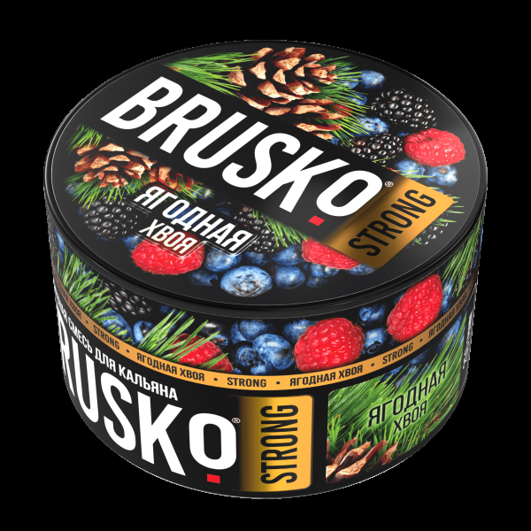 Смесь Brusko Strong ягодная хвоя  250 гр в Екатеринбурге