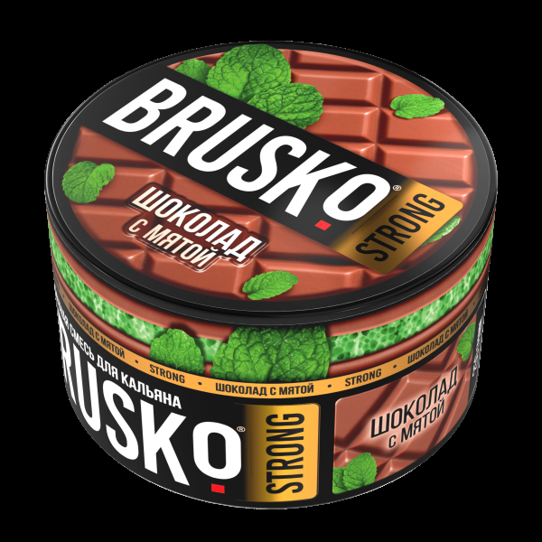 Смесь Brusko Strong шоколад с мятой  250 гр в Екатеринбурге