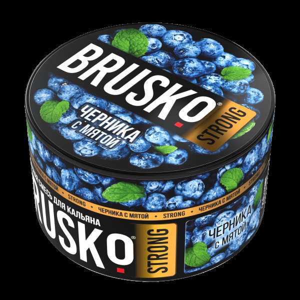 Смесь Brusko Strong черника с мятой  250 гр в Екатеринбурге