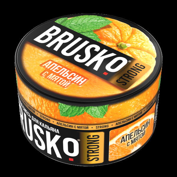 Смесь Brusko Strong апельсин с мятой  250 гр в Екатеринбурге