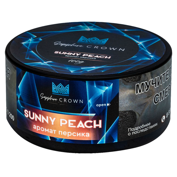 Табак Sapphire Crown Sunny Peach  100 грамм в Екатеринбурге
