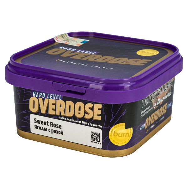 Табак Overdose Sweet Rose  200 грамм в Екатеринбурге